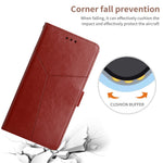 HT01 For Xiaomi Redmi Note 14 Pro+ 5G / Note 14 Pro 5G / Poco X7 5G Case Y-Shaped Lines Imprint Leather Phone Cover