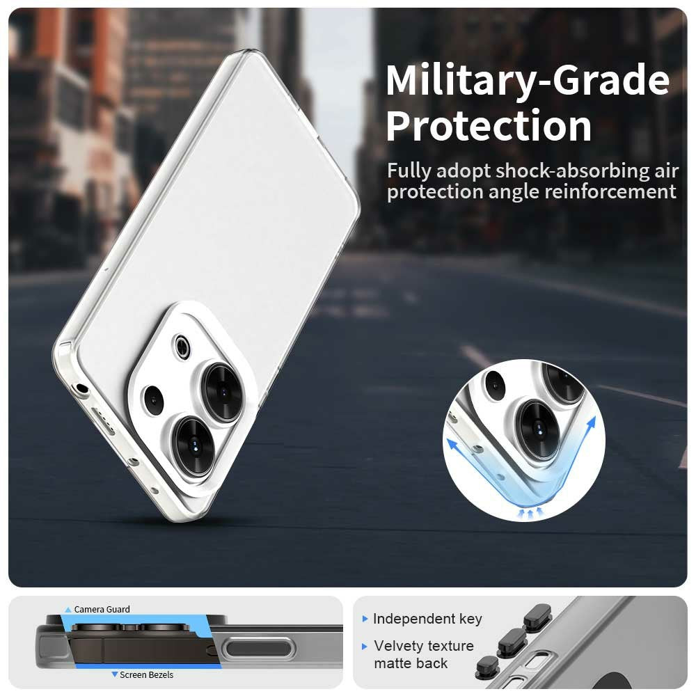 Protective Case for Xiaomi Redmi Note 13 Pro 4G / Poco M6 Pro 4G Phone Back Cover