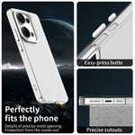 Protective Case for Xiaomi Redmi Note 13 Pro 4G / Poco M6 Pro 4G Phone Back Cover