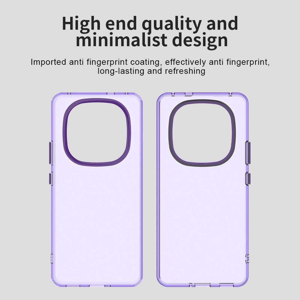 For Xiaomi Redmi Note 14 Pro+ 5G Case PC+TPU+PET Matte Anti-Drop Phone Back Cover