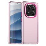 For Xiaomi Redmi Note 14 Pro+ 5G Case PC+TPU+PET Matte Anti-Drop Phone Back Cover