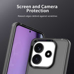 For Xiaomi Redmi Note 14 5G Case PC+TPU+PET Matte Anti-Drop Phone Back Cover