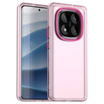 For Xiaomi Redmi Note 14 Pro 5G / Poco X7 5G Case PC+TPU+PET Matte Anti-Drop Phone Back Cover