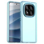 For Xiaomi Redmi Note 14 Pro 5G / Poco X7 5G Case PC+TPU+PET Matte Anti-Drop Phone Back Cover
