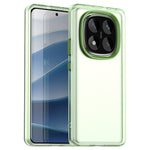 For Xiaomi Redmi Note 14 Pro 5G / Poco X7 5G Case PC+TPU+PET Matte Anti-Drop Phone Back Cover