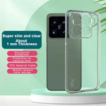 IMAK UX-5-serien för Xiaomi 15 Pro, genomskinligt skal, stötsäkert TPU-slimmat bakstycke