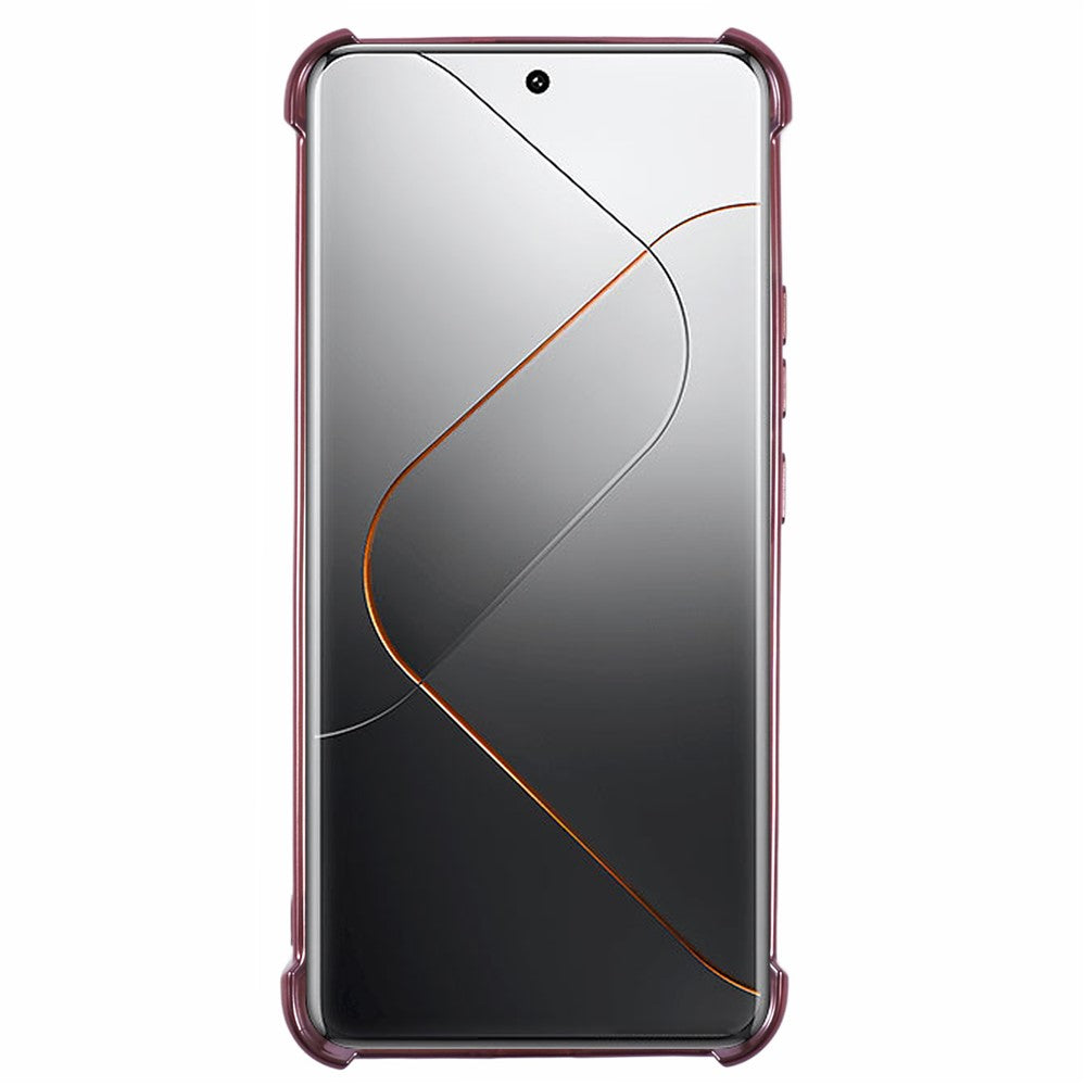 For Xiaomi 14 Pro Case Glitter TPU Phone Cover Reinforced Corners