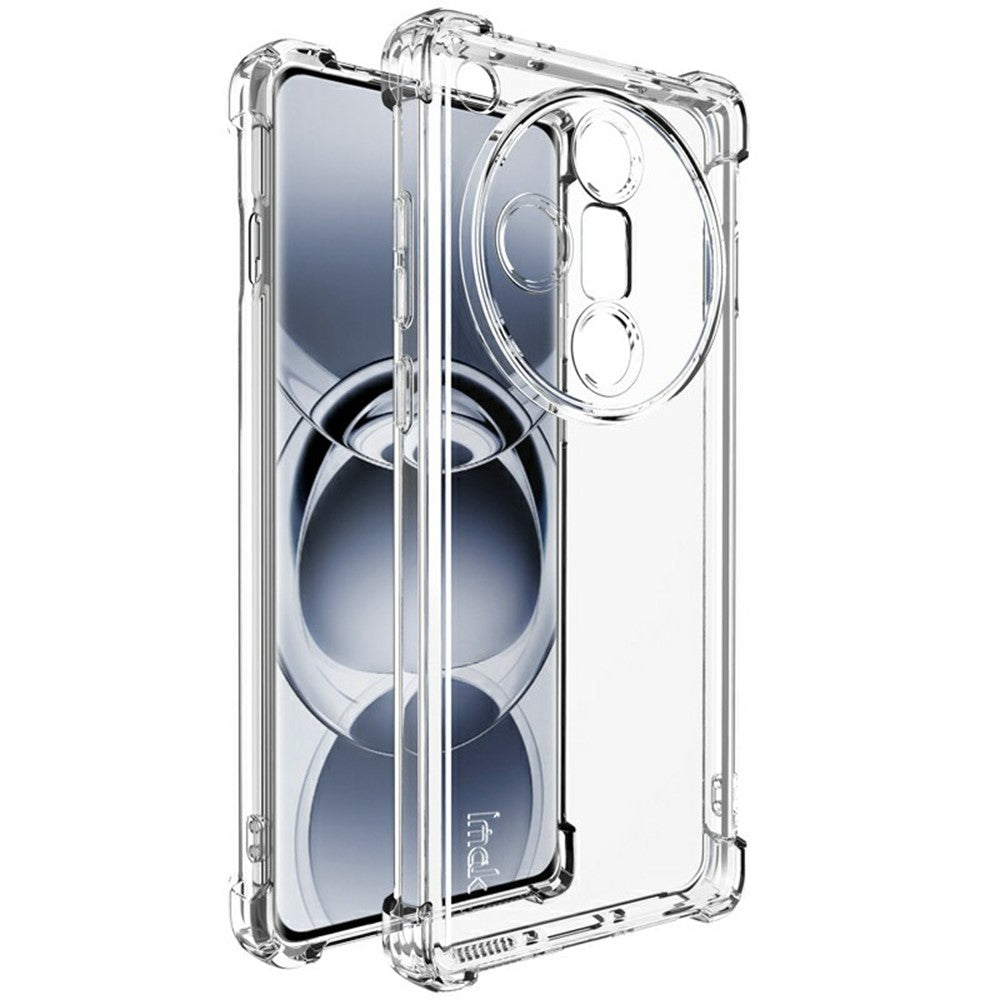 IMAK UX-4 Series for Oppo Find X7 5G Clear Phone Case Four Corner Shockproof TPU Back Cover