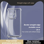 IMAK UX-4 Series Clear Phone Case for Huawei nova 11 Pro  /  nova 11 Ultra Four Corner Shockproof TPU Back Cover