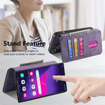 CASENEO Til Samsung Galaxy S25 Ultra Magnetisk Etui Aftageligt Læder Pung Cover