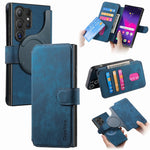 CASENEO Til Samsung Galaxy S25 Ultra Magnetisk Etui Aftageligt Læder Pung Cover