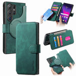 CASENEO Til Samsung Galaxy S25 Ultra Magnetisk Etui Aftageligt Læder Pung Cover