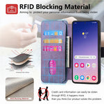 CASENEO Til Samsung Galaxy S25 Magnetisk Cover Aftageligt Læder Telefonpung Etui
