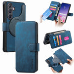 CASENEO Til Samsung Galaxy S25 Magnetisk Cover Aftageligt Læder Telefonpung Etui