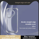 IMAK UX-4 Series Clear Phone Case for Huawei Pura 70 Pro+  /  70 Pro Four Corner Shockproof TPU Back Cover