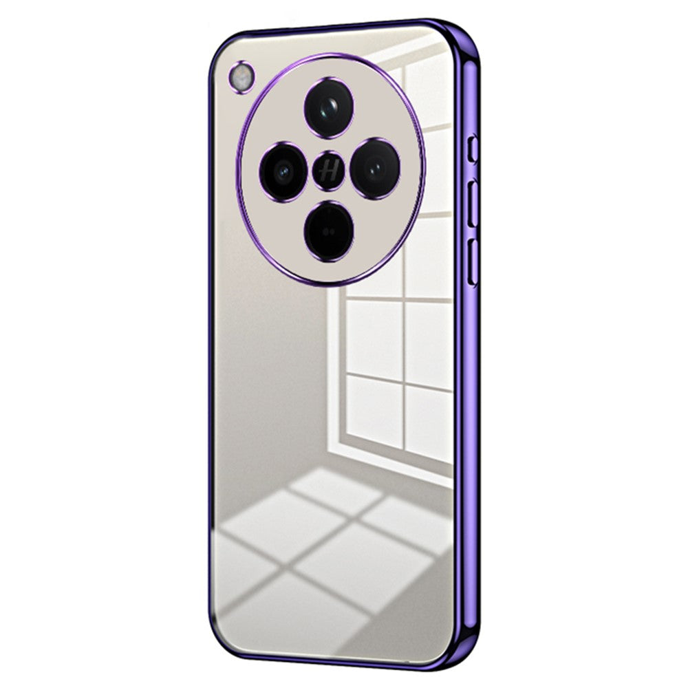 For Oppo Find X8 5G Case Electroplating Frame Soft TPU Phone Cover