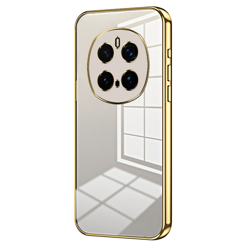 For Honor Magic7 Pro 5G Case Electroplating Frame Soft TPU Phone Cover