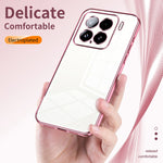 For Xiaomi 15 Case Electroplating Frame Soft TPU Phone Cover
