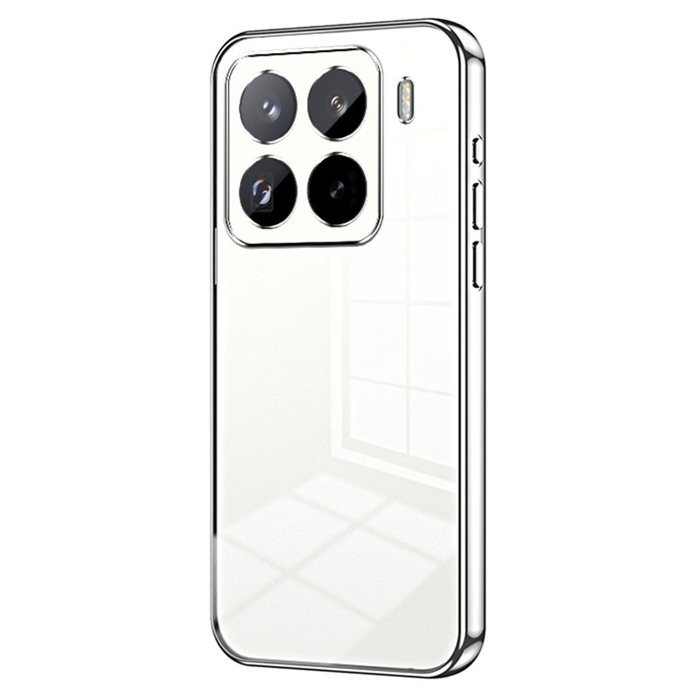 For Xiaomi 15 Pro Case Electroplating Frame Soft TPU Phone Cover