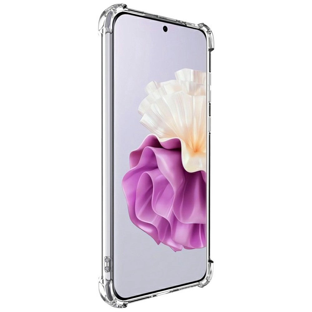 IMAK UX-4-serien genomskinligt mobilskal för Huawei P60 Pro / P60 fyrhörnigt stötsäkert TPU-bakstycke