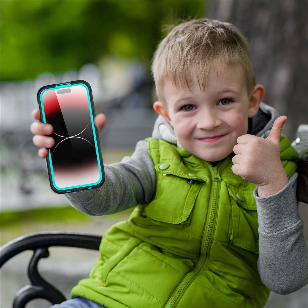 REDPEPPER Dot+ Series For iPhone 15 Pro Phone Case Compatible with MagSafe IP68 Waterproof Clear Phone Cover