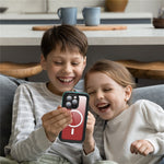 REDPEPPER Dot+ Series For iPhone 15 Pro Phone Case Compatible with MagSafe IP68 Waterproof Clear Phone Cover