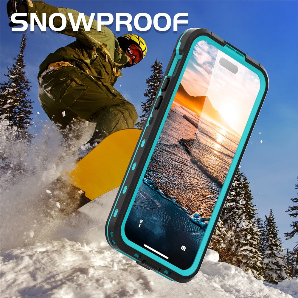 REDPEPPER Dot+ Series For iPhone 15 Plus Phone Case Compatible with MagSafe IP68 Waterproof Clear Phone Cover