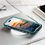 REDPEPPER Dot+ Series For iPhone 15 Plus Phone Case Compatible with MagSafe IP68 Waterproof Clear Phone Cover