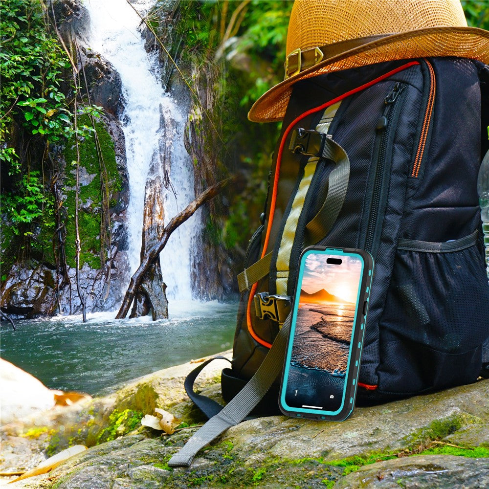 REDPEPPER Dot+ Series For iPhone 15 Plus Phone Case Compatible with MagSafe IP68 Waterproof Clear Phone Cover