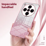 Oppo Find X8 Pro 5G-skal Galvaniserat Gradient Glitter TPU-mobilskal