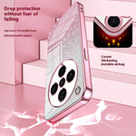 Oppo Find X8 Pro 5G-skal Galvaniserat Gradient Glitter TPU-mobilskal