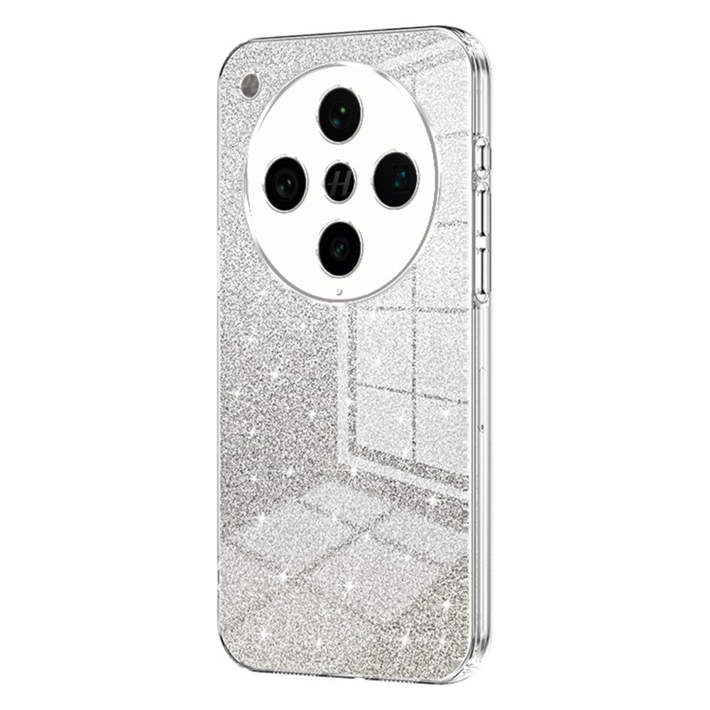 Oppo Find X8 Pro 5G-skal Galvaniserat Gradient Glitter TPU-mobilskal