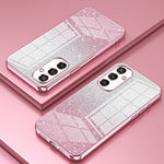 For Samsung Galaxy S25 Case Electroplating Gradient Glitter TPU Phone Cover