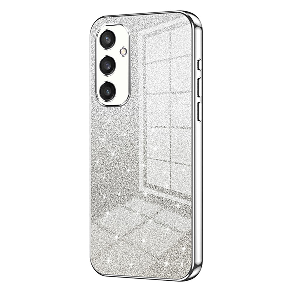 For Samsung Galaxy S25 Case Electroplating Gradient Glitter TPU Phone Cover