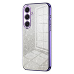 For Samsung Galaxy S25+ Case Electroplating Gradient Glitter TPU Phone Cover