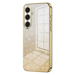 For Samsung Galaxy S25+ Case Electroplating Gradient Glitter TPU Phone Cover