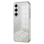 For Samsung Galaxy S25+ Case Electroplating Gradient Glitter TPU Phone Cover