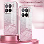 For Xiaomi 15 Pro Case Electroplating Gradient Glitter TPU Phone Cover