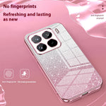 For Xiaomi 15 Pro Case Electroplating Gradient Glitter TPU Phone Cover