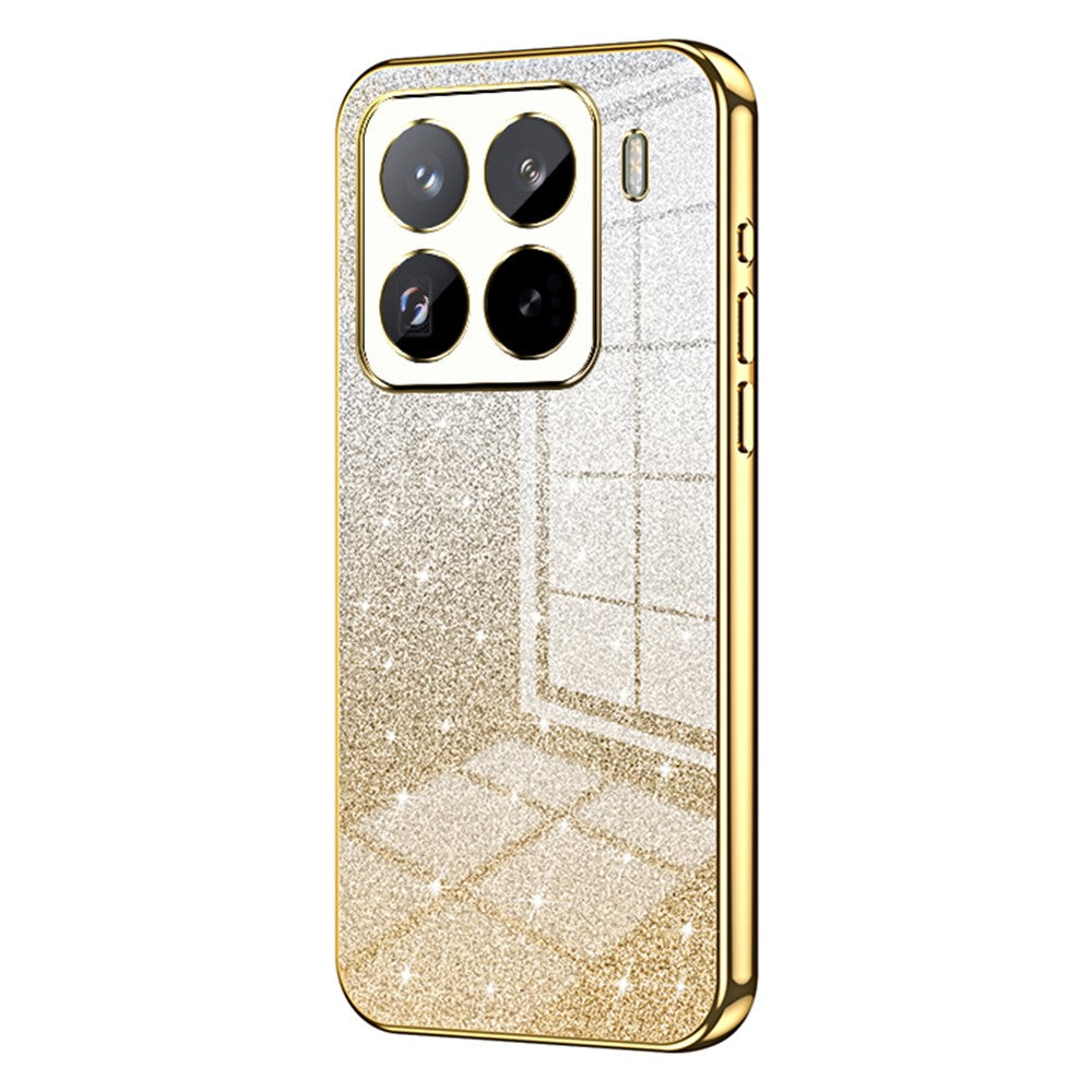 For Xiaomi 15 Pro Case Electroplating Gradient Glitter TPU Phone Cover
