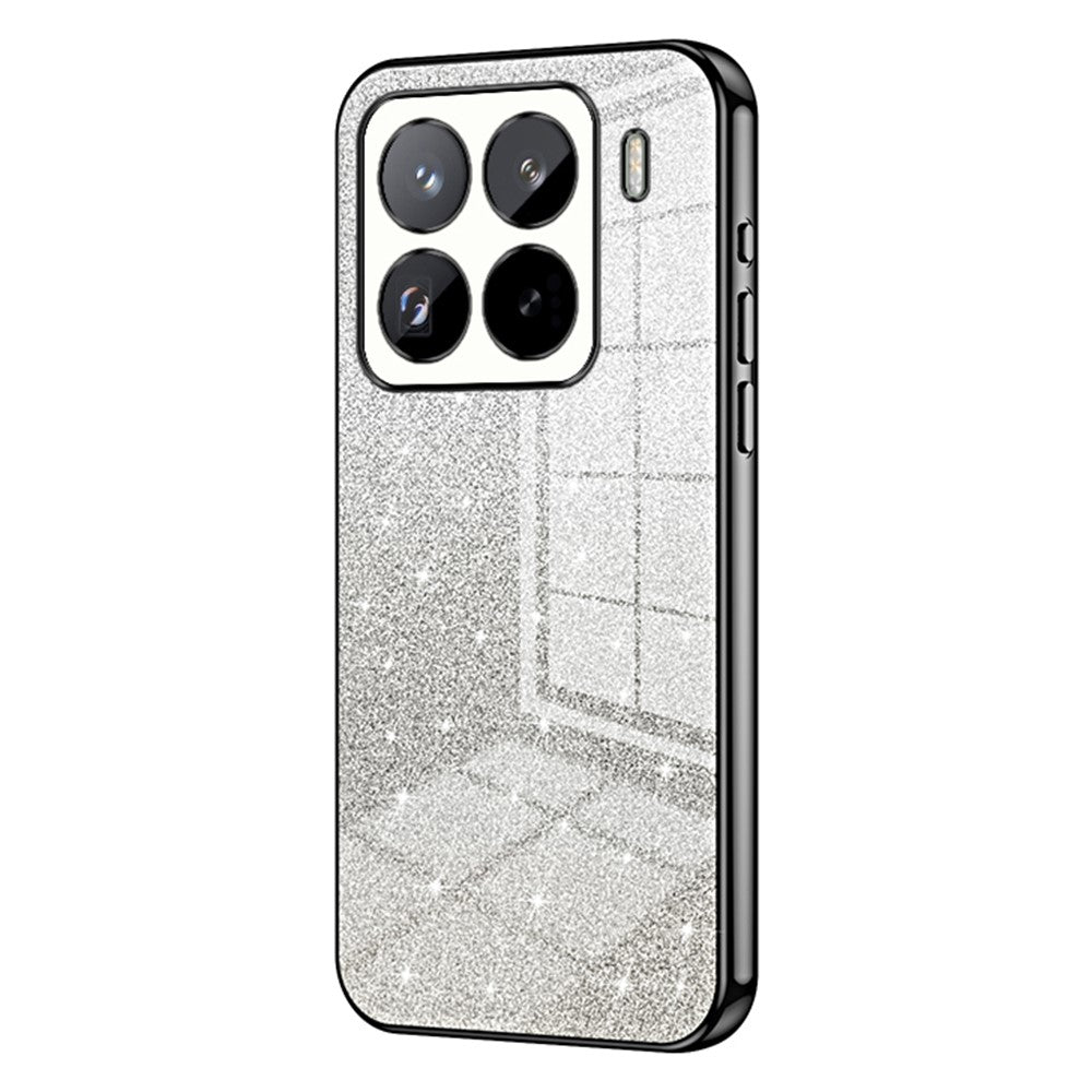 For Xiaomi 15 Pro Case Electroplating Gradient Glitter TPU Phone Cover
