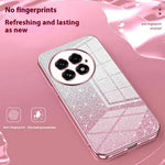 Til OnePlus 13 Cover Elektroplettering Gradient Glitter TPU Telefoncover