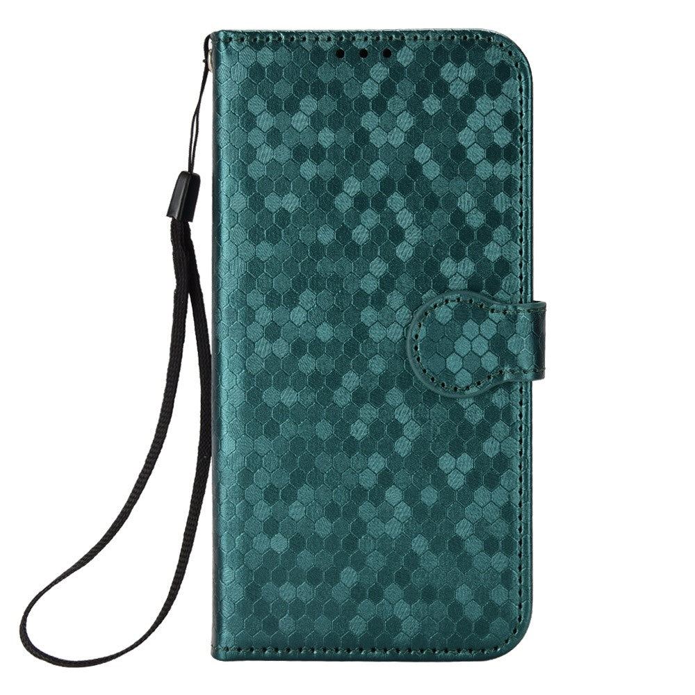 For OnePlus 13 Wallet Case Dot Pattern Imprint PU Leather Phone Cover