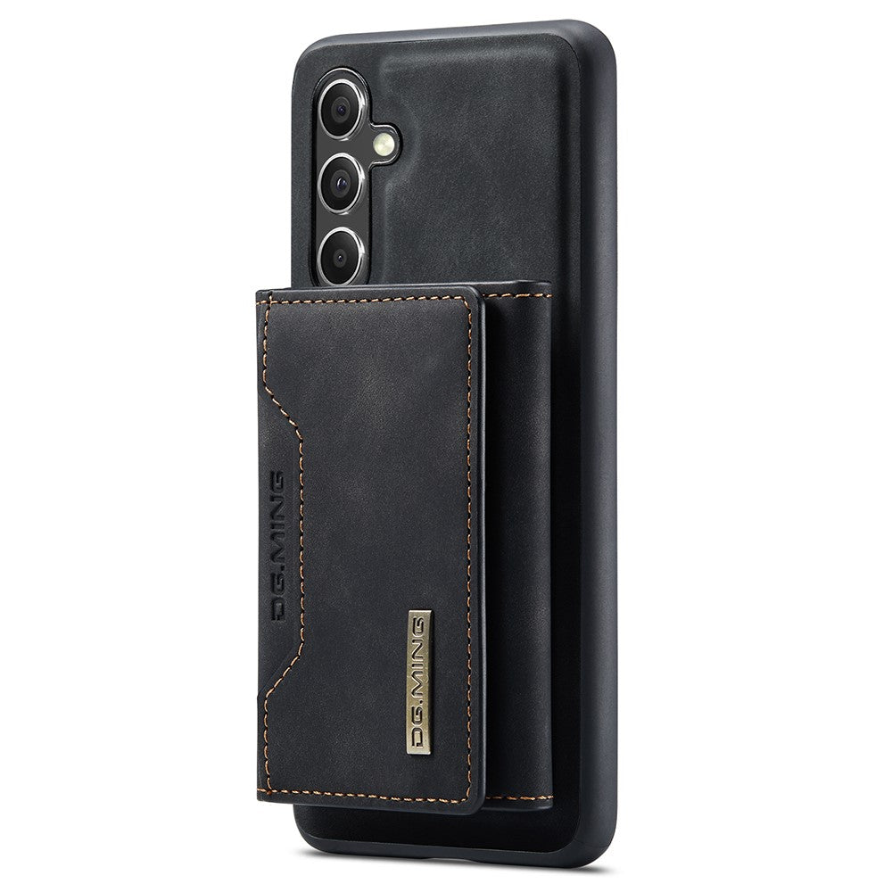 DG.MING M2 Series for Samsung Galaxy S25+ Case PU+PC+TPU Phone Cover Detachable Wallet