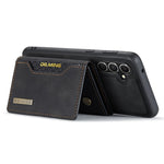 DG.MING M2 Series for Samsung Galaxy S25+ Case PU+PC+TPU Phone Cover Detachable Wallet