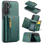 DG.MING M5 Series For Samsung Galaxy S25+ Case Detachable Magnetic Leather Phone Cover with Card Slots