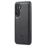 DG.MING For Samsung Galaxy S25 Case Anti-Drop Leather Coated PC+TPU Phone Back Cover