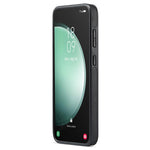 DG.MING For Samsung Galaxy S25 Case Anti-Drop Leather Coated PC+TPU Phone Back Cover