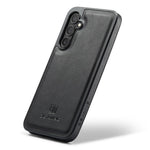 DG.MING For Samsung Galaxy S25 Case Anti-Drop Leather Coated PC+TPU Phone Back Cover