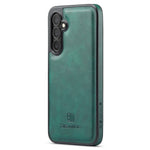 DG.MING For Samsung Galaxy S25 Case Anti-Drop Leather Coated PC+TPU Phone Back Cover